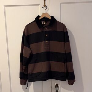 Rare Vans Vault x Taka Hayashi (Discontinued) Striped Rugby Sweatshirt